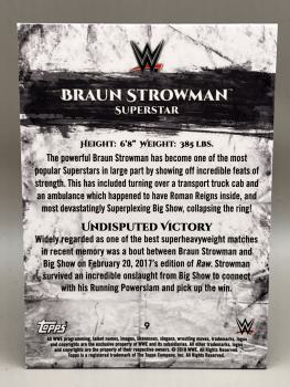 Braun Strowman Base 06/50 - 2018 Topps Undisputed WWE