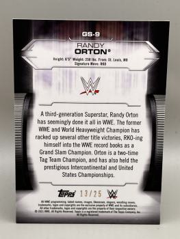 Randy Orton Grand Slam Champions 13/25 - 2021 Topps Undisputed WWE