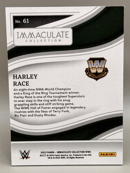 Harley Race Base 09/35 - 2023 Panini Immaculate WWE