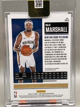 Naji Marshall Rookie Ticket Auto - 2021 Panini Contenders NBA