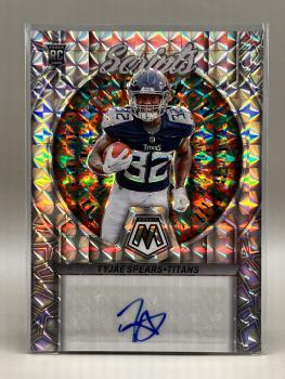 Tyjae Spears Scripts Rookie Auto - 2023 Panini Mosaic NFL