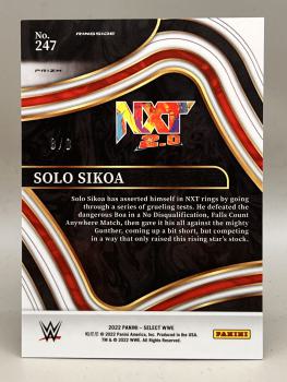 Solo Sikoa Lucky Envelope 06/08 Rookie - 2022 Panini Select WWE