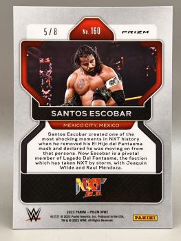 Santos Escobar Lucky Envelope 5/8 - 2022 Panini Prizm WWE