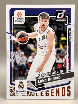 Luka Doncic Legends Bronze - 2023 Panini Donruss Turkish Airlines Euro League Basketball