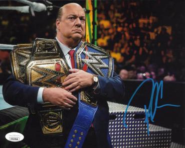 Paul Heyman "Wiseman" handsigniert 8"x10" mit Zertifikat