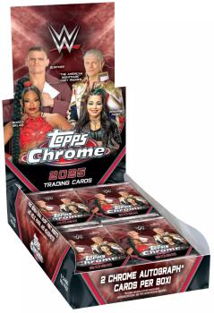 2025 Topps Chrome WWE Hobbybox