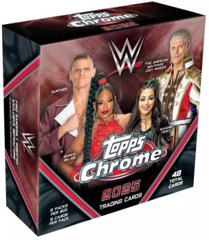 2025 Topps Chrome WWE Megabox