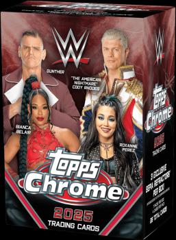 2025 Topps Chrome WWE Value Blaster