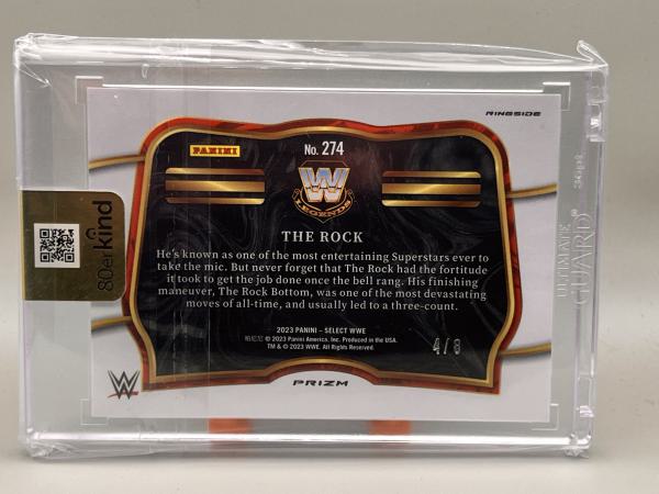 The Rock Lucky Envelope 04/08 - 2023 Panini Select WWE