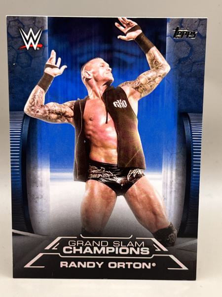 Randy Orton Grand Slam Champions 13/25 - 2021 Topps Undisputed WWE