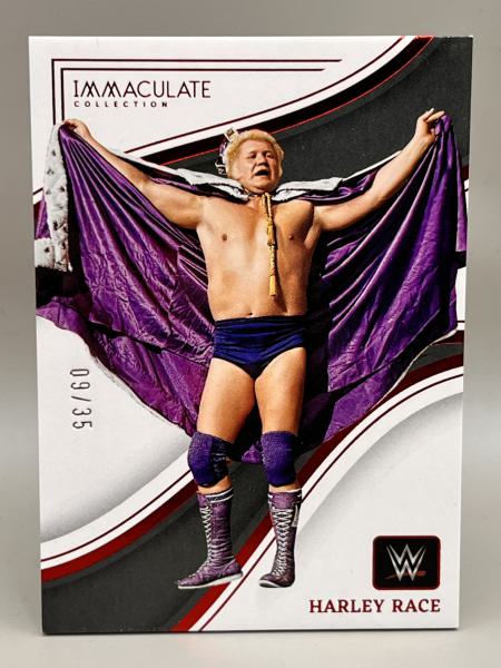 Harley Race Base 09/35 - 2023 Panini Immaculate WWE