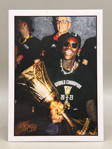 Dennis Schröder Trophy Card - 2023 Ultimate Dropz DBB Teamset