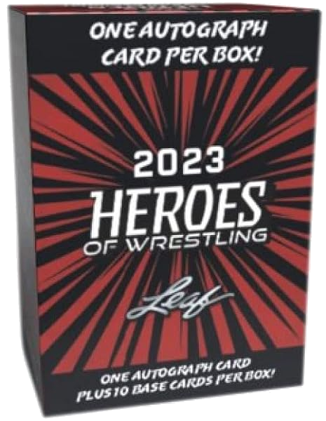 2023 Leaf Heroes of Wrestling Blaster