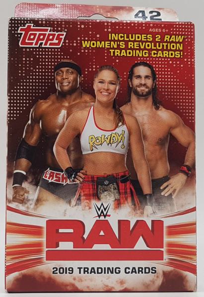 2019 Topps RAW WWE Hanger