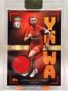 Jordan Henderson You'll never walk alone Patch 09/25 - 2022 Topps Liverpool FC